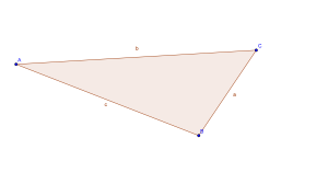 A simple triangle.
